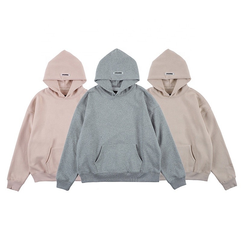 Broderie Blanc Unisexe Hoodies