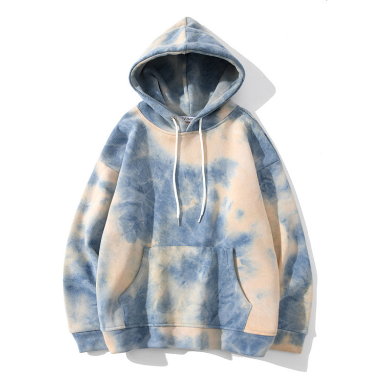 Sweats à capuche tie-dye