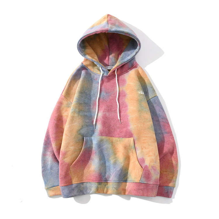 Sweats à capuche tie-dye